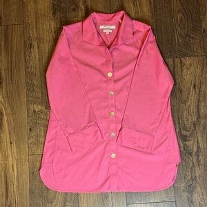 Foxcroft Pink Button Down Shirt